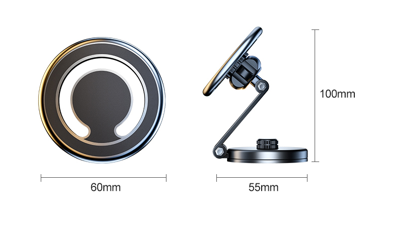 Telescopic Folding Floating Screen Car Phone Holder