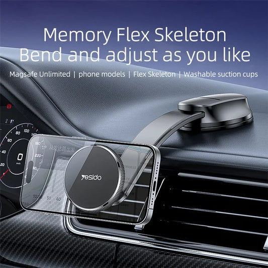 Adjustable Magnetic Car Phone Holder